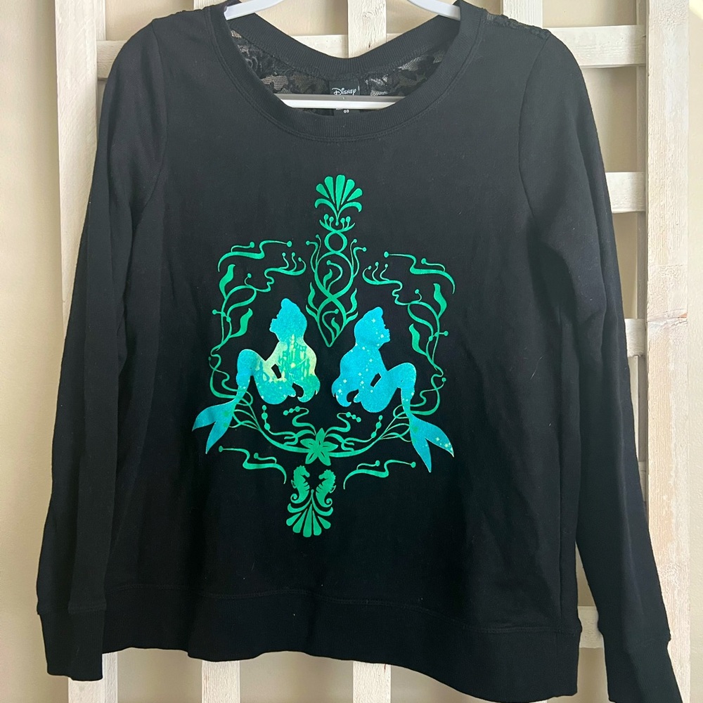 Little Mermaid Lace Back Sweater Torrid Size 00